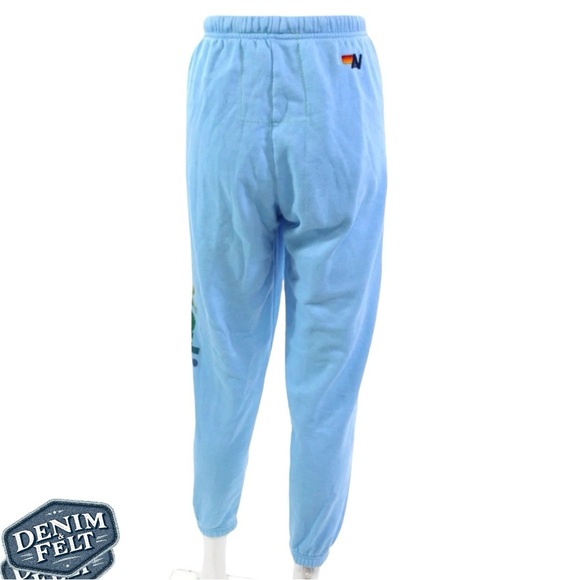 Aviator Nation Unisex Blue Venice Ca Logo Sweatpants | PRELOVED!!🩵 - Picture 3 of 16